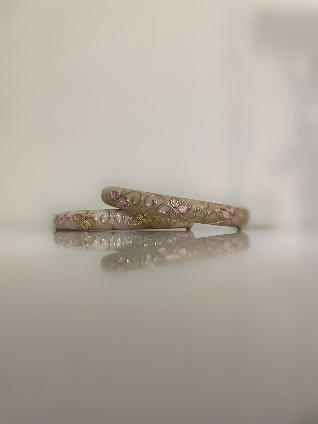 Duo du Jonc Pistache et Caramel 🎀