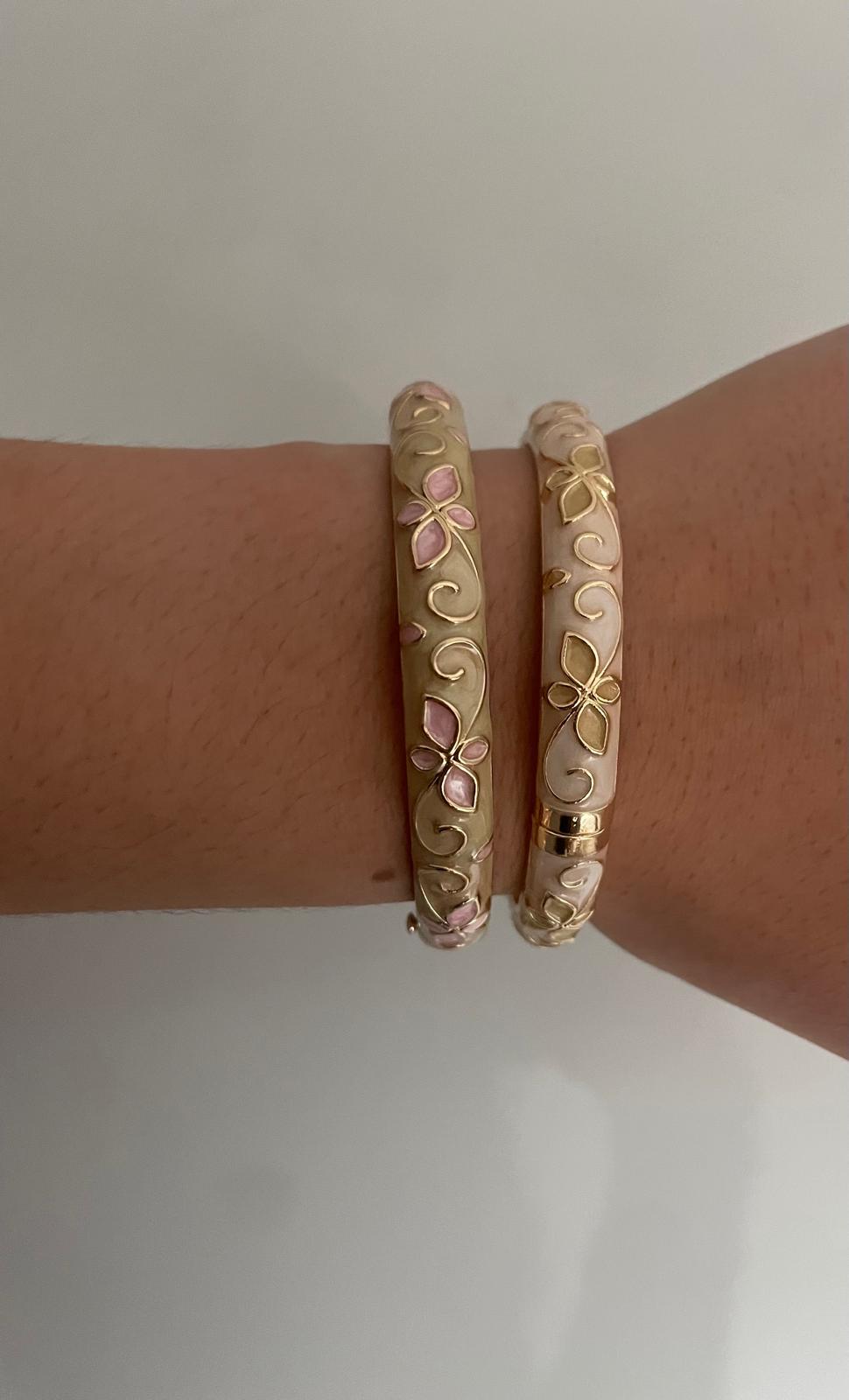 Duo du Jonc Pistache et Caramel 🎀
