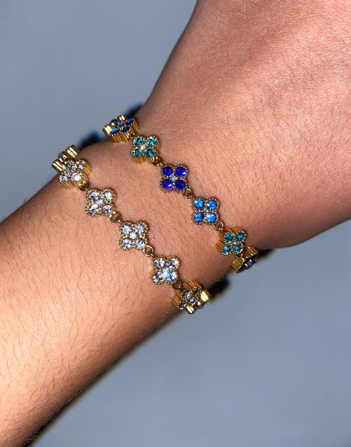 Bracelet Fleural Bleu 🫐